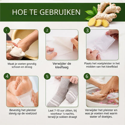 Relivora Gember-detoxpleisters